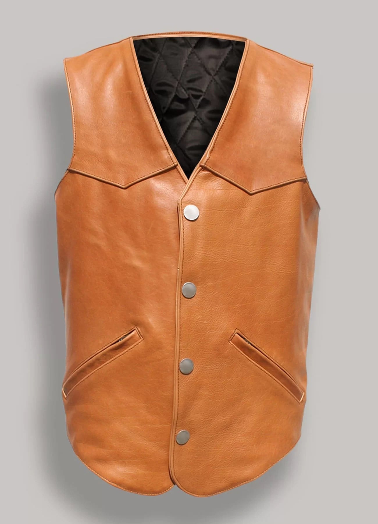 Men's Premium Leather Vest