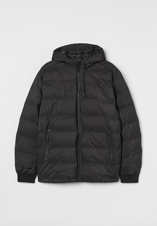 UrbanShield Black Water-Repellent Puffer Jacket – Lightweight & Insulated Winter Coat