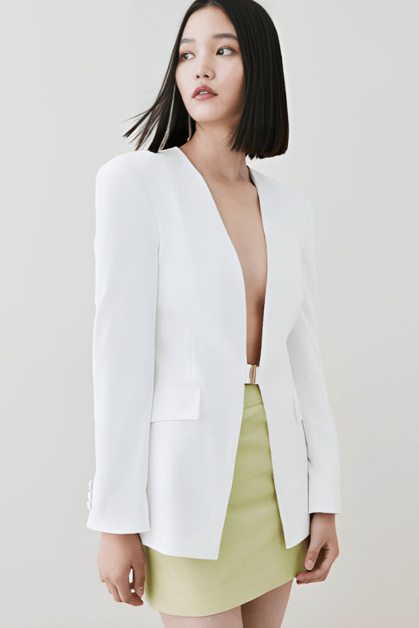 Women's Lime Green Leather Mini Skirt – Bold & Trendy Statement Piece