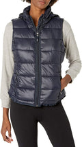 Blue Puffer Vest for Women