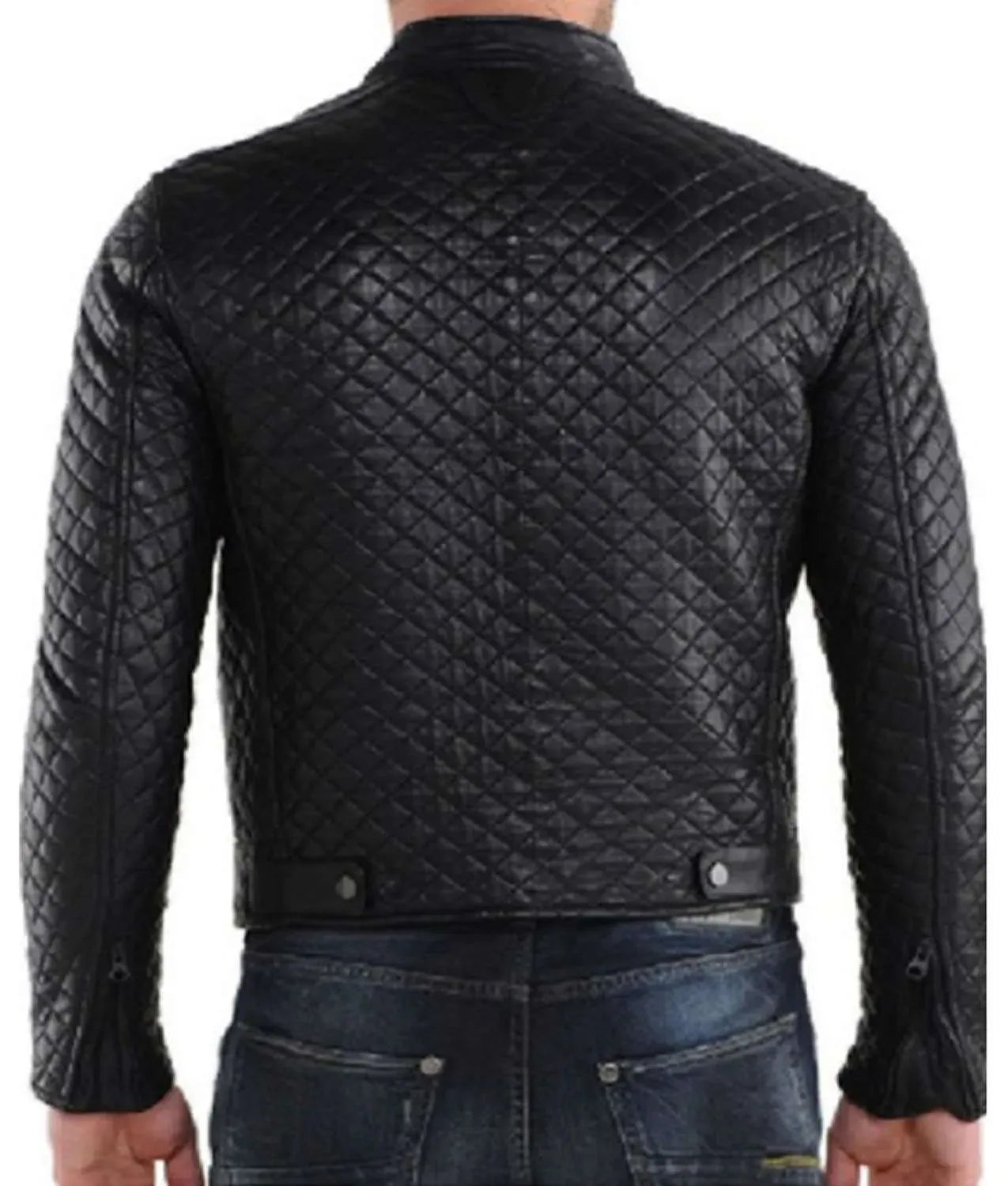 premium genuine leather jacket for casual and semi-formal wear